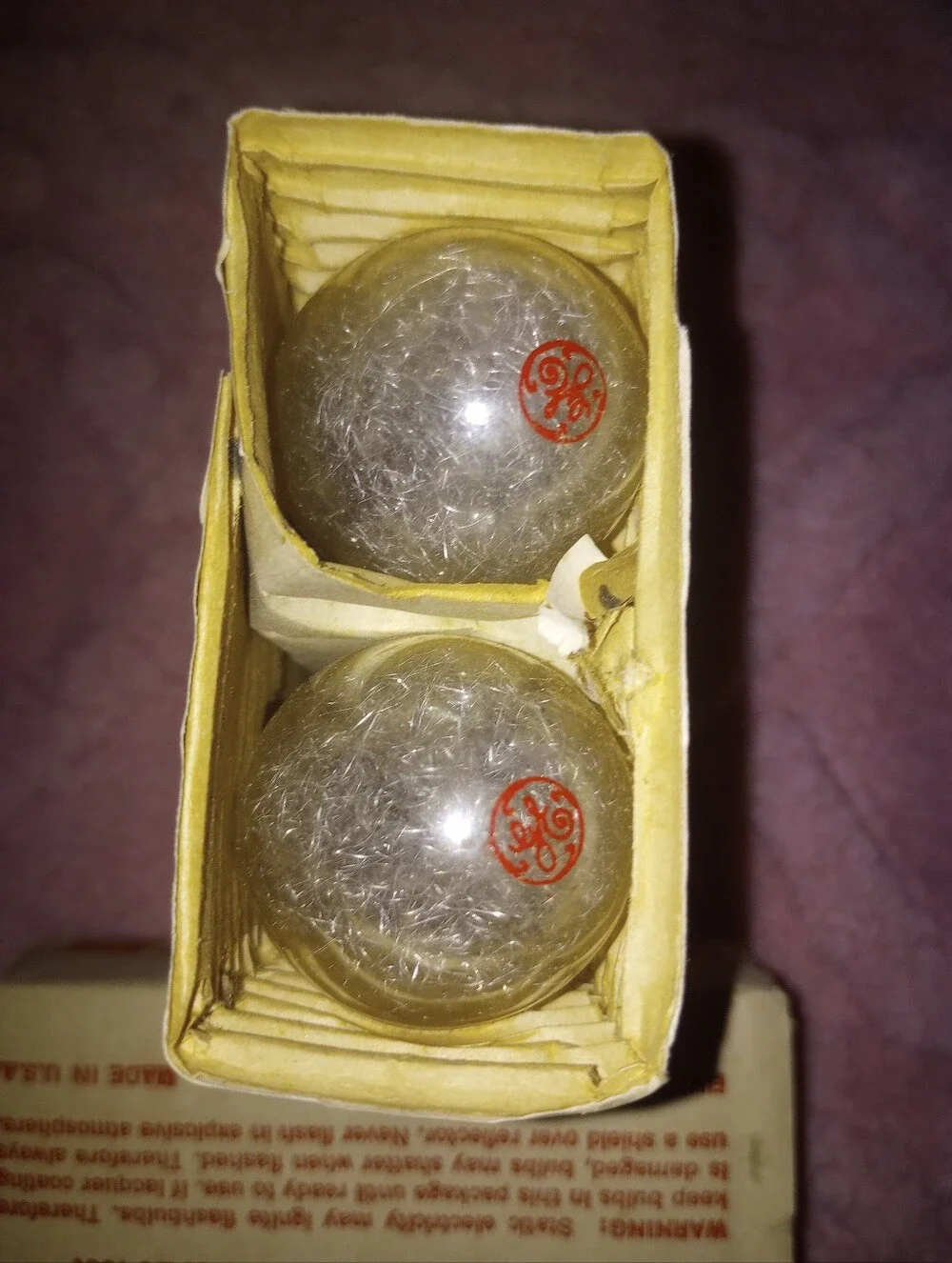 Vintage GE Flashbulbs #5 made by General Electric 10 Bulbs
